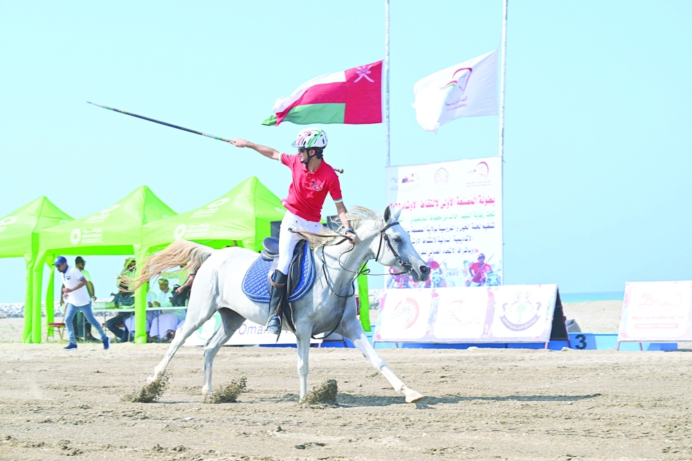 جانب اخر من المنافسة