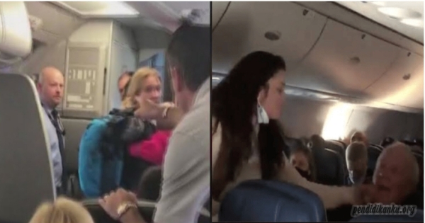 Woman gets 4 months after shoving flight attendant - Vimarsana News