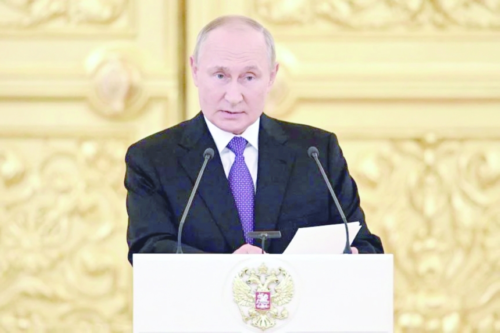 Russian President Vladimir Putin thinks he's found a cold war that he can win. - AFP