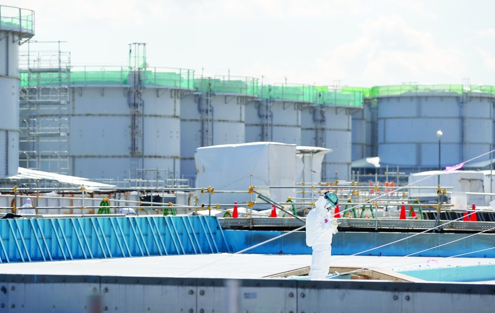 Japan said in July that its nuclear regulators had approved a plan to release into the Pacific ocean water used to cool reactors in the aftermath of the March 2011 Fukushima disaster. -- Reuters