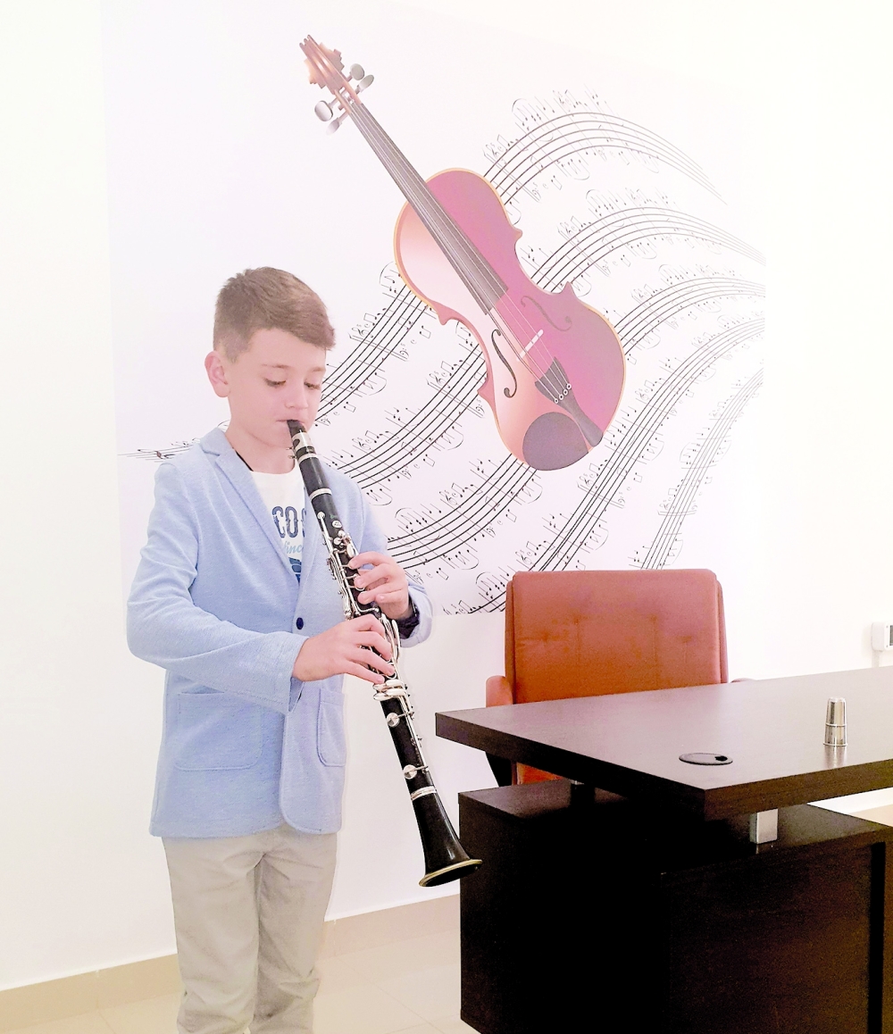 A British student at MMAA
