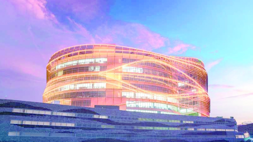 Omantel’s headquarters in Madinat Al Irfan 