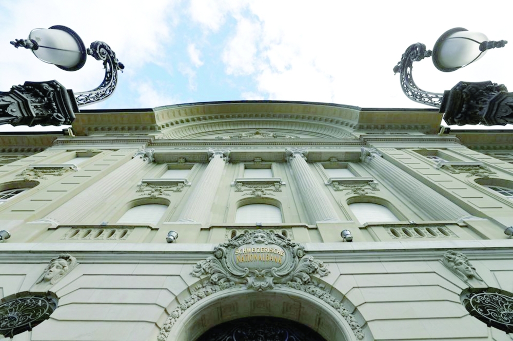 SNB halted foreign currency purchases to curb franc strength. -- Reuters