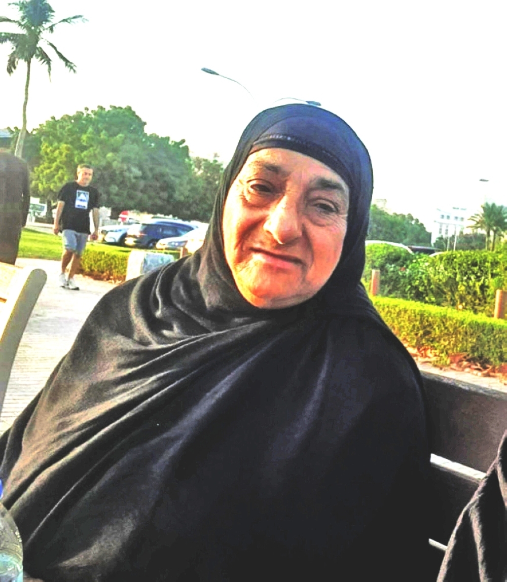 57 year old Hamida bint Hammoud al Amriya from Izki