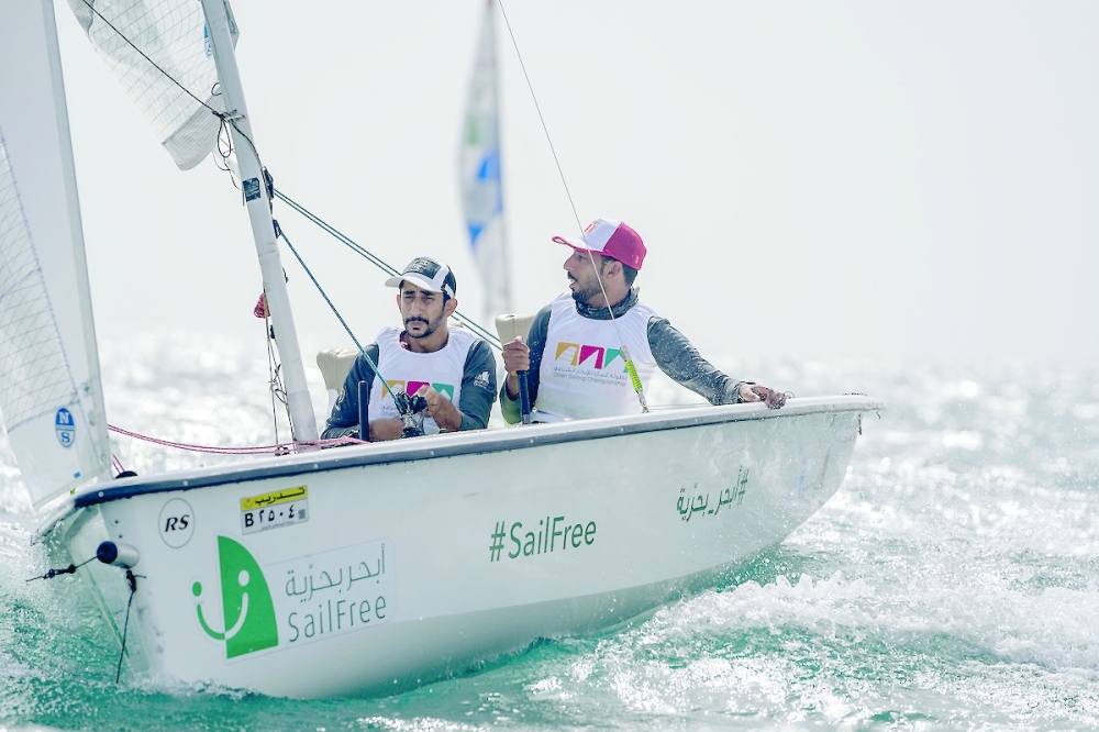 For the first time RS Venture Connect baot will be part of Arab Sailing Championshipفئة قوارب الآر أس فنتشر للأشخاص ذوي الإعاقة المشاركة لأول مرة في البطولة العربية للشراع