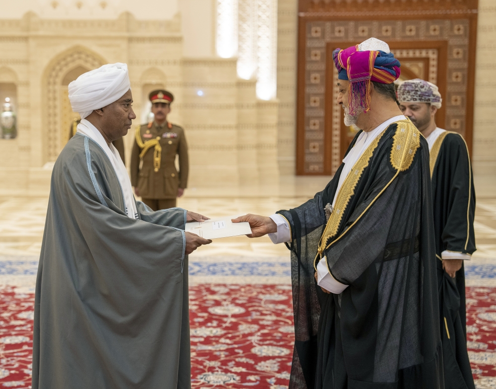 Salah Al Din Al Hajj Mohammed al Kando, Extraordinary and Plenipotentiary Ambassador of Gen. Abdel Fattah Al Burhan, Chairman of the Transitional Sovereignty Council of the Republic of Sudan, accredited to the Sultanate of Oman.