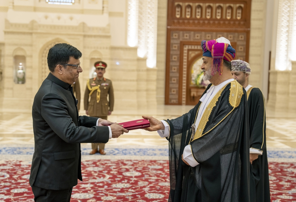 Mohammed Nazmul Islam, Extraordinary and Plenipotentiary Ambassador of President Mohammad Abdul Hamid of the People's Republic of Bangladesh, accredited to the Sultanate of Oman.