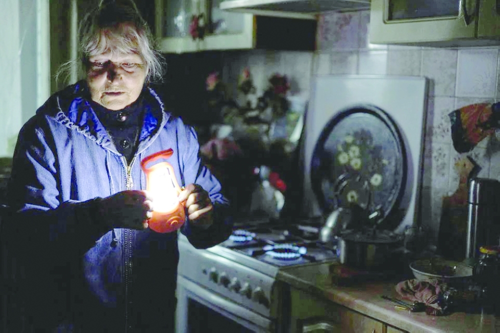 Under the new energy-saving regime, power supply across Ukraine was on Thursday restricted between 7 am and 11 pm. -- Reuters