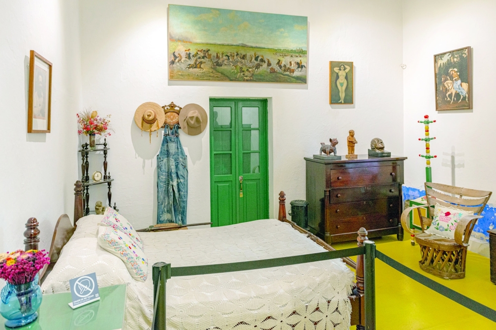 The Casa Azul, where Frida Kahlo spent much of her life, in Mexico Citys Coyoacn neighborhood in November 2019. (Adrian Wilson/The New York Times)