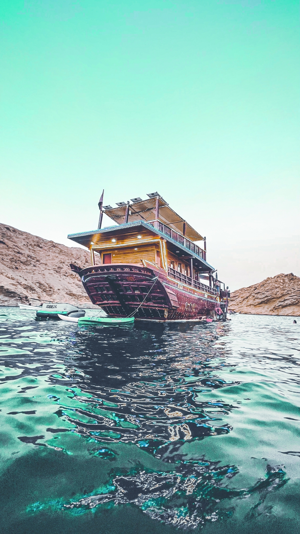 Dhow ride across Oman seas