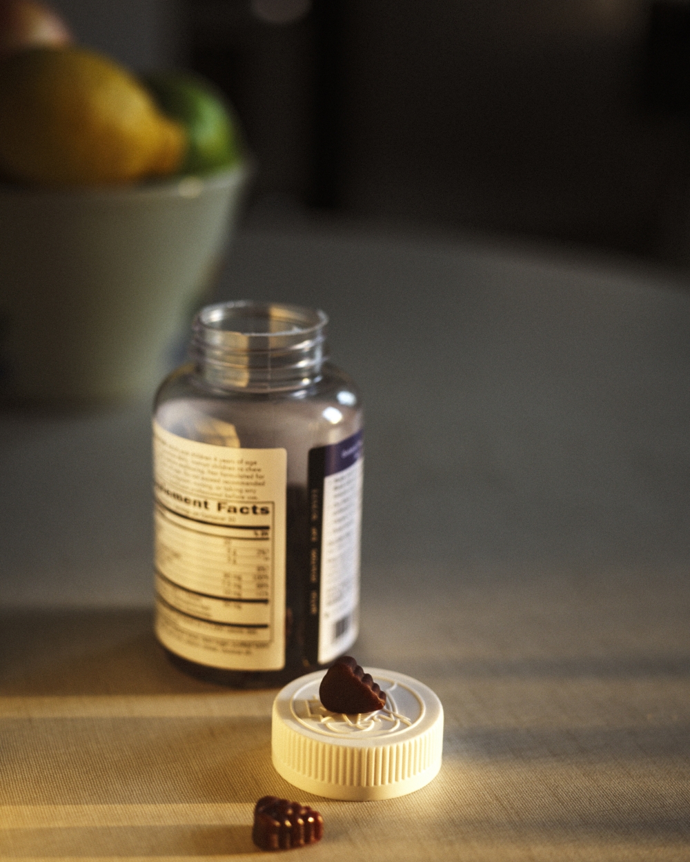 Elderberry gummies, which may stimulate the immune system, and one of the possible cold and flu solutions at home, in New York, Oct. 16, 2022. (Molly Matalon/The New York Times)