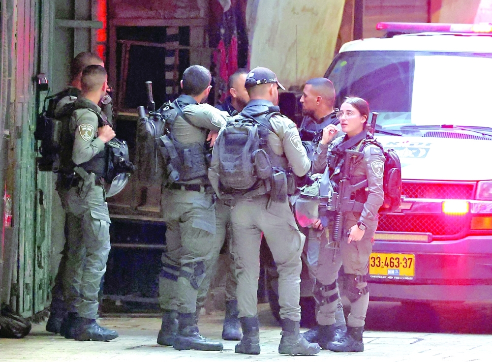 Israeli forces killed four Palestinians in the occupied West Bank and Jerusalem on Thursday, the Palestinian health ministry said. -- AFP
