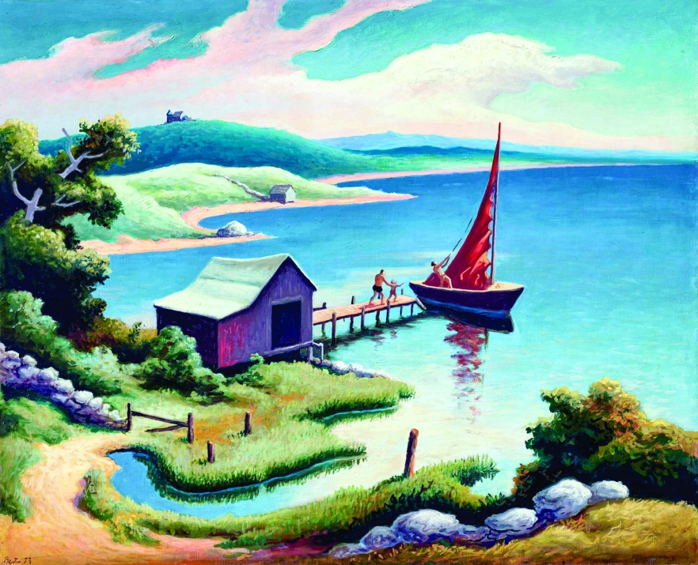 Thomas Hart Benton’s ‘Nashaquitsa’ set an auction record for the artist with a price realised of $5.58 million.