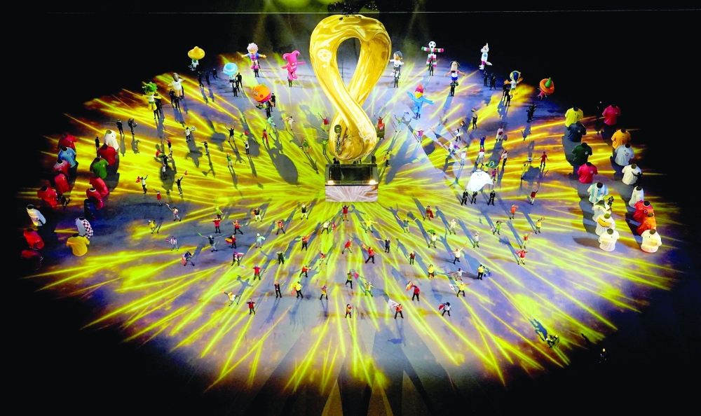 General view during the opening ceremony. — Reuters