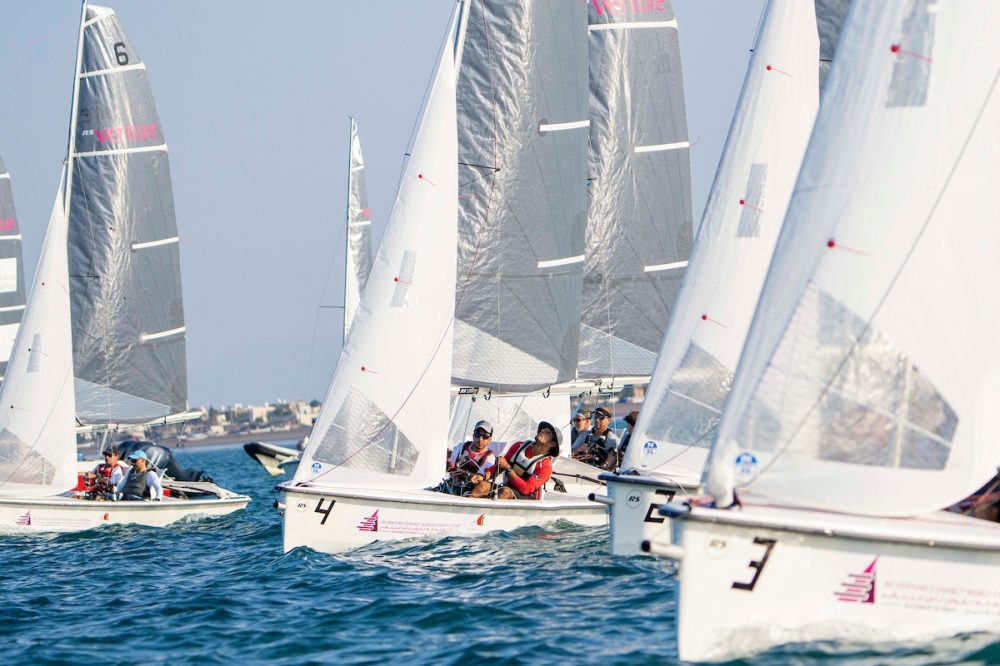 2. Day 2 Races at RS Venture World Championships اليوم الثاني من سباقات بطولة العالم لقوارب الآر أس فنتشر