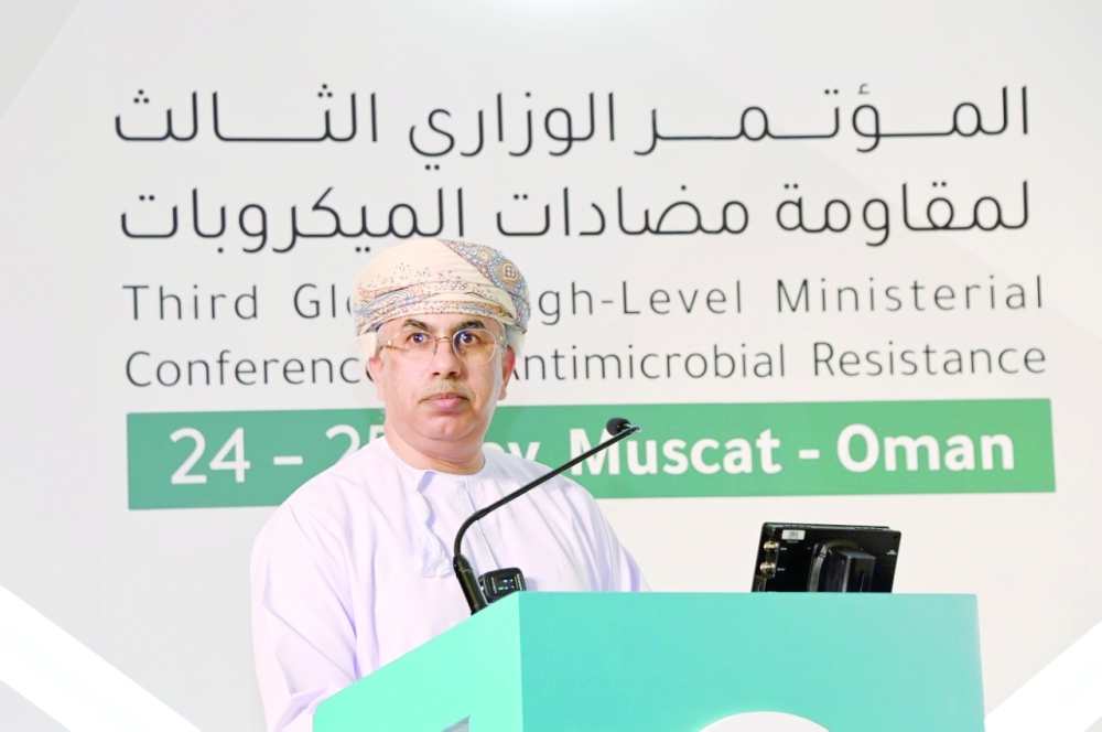 Dr Hilal bin Ali al Sabti, Minister of Health, 