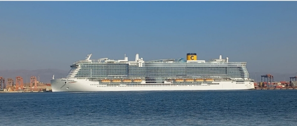 Costa Toscana at Port of Salalah - Vimarsana News