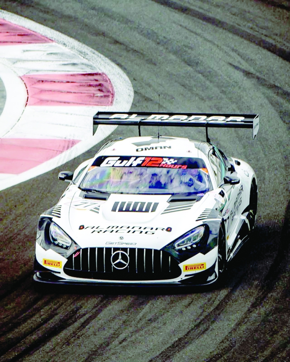 The Al Manar Racing by Getspeed Mercedes in Abu Dhabi.