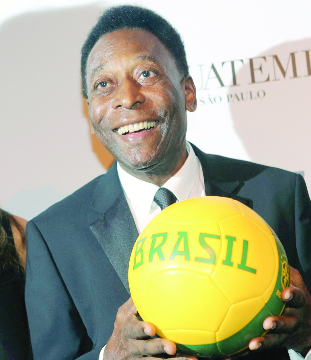 Brazil legend Pele passed away on Thursday following a battle with colon cancer. -- Reuters