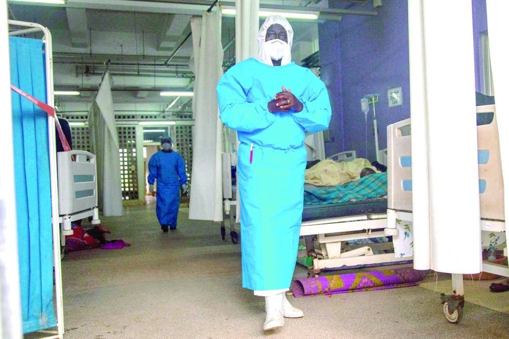 The latest outbreak killed 55 of the 143 people infected since September, according to health ministry figures. -- AFP