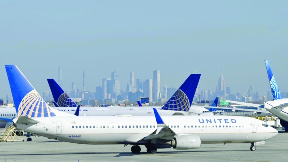 A total of 2,512 flights were delayed within, into or out of the United States as of 1254 GMT. -- AFP