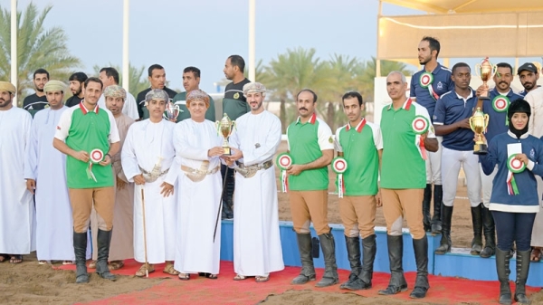 Tent pegging contest concludes in Barka