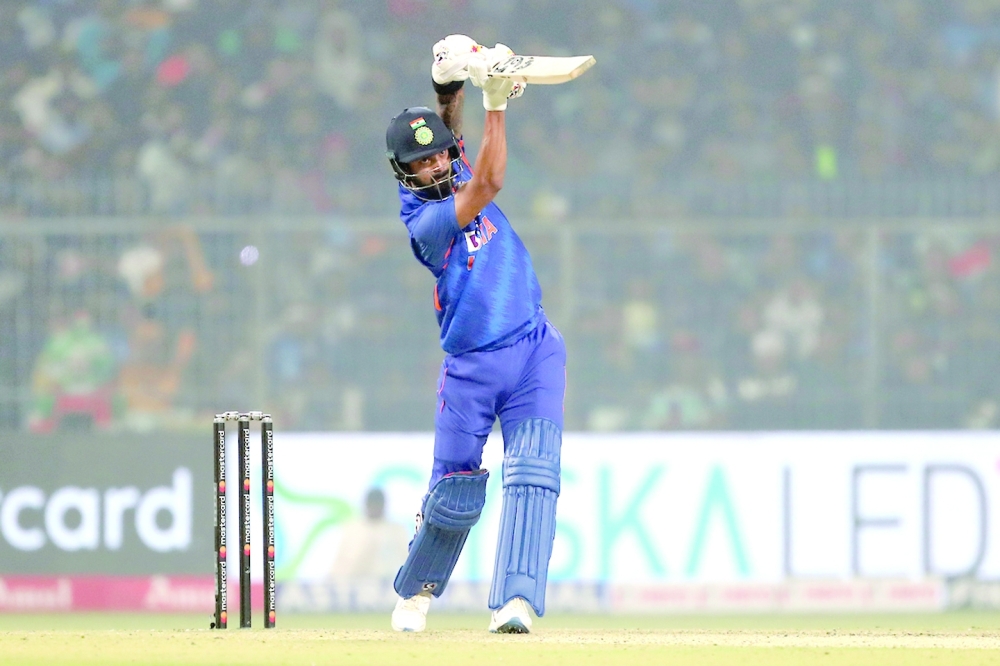 KL Rahul's unbeaten 64 helped India down Sri Lanka 