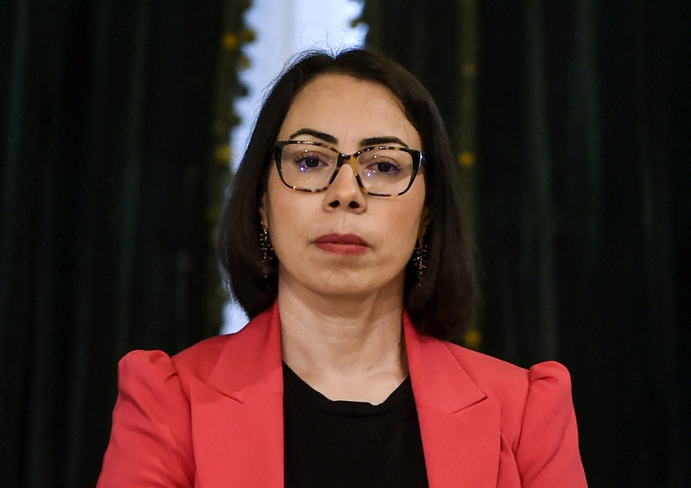 Nadia Akacha, senior advisor to the Tunisian President in charge of Legal Affairs. -- AFP File