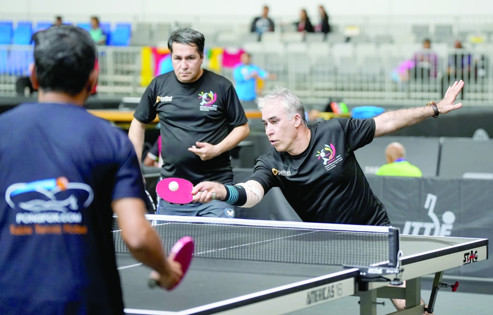 Players are competing in Men & Women Double & Mix Doubles