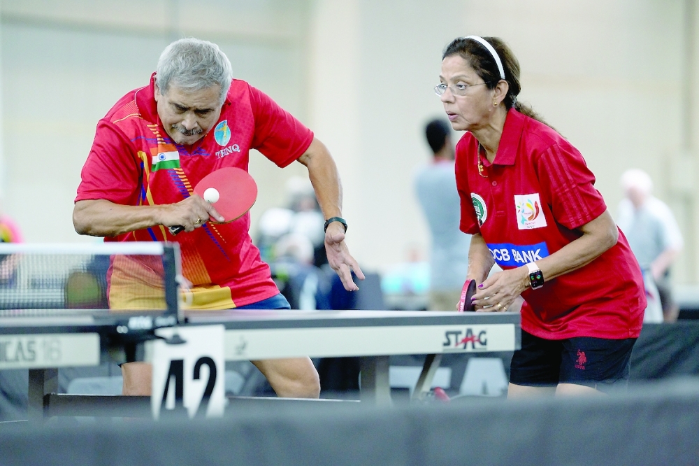 Players are competing in Men & Women Double & Mix Doubles