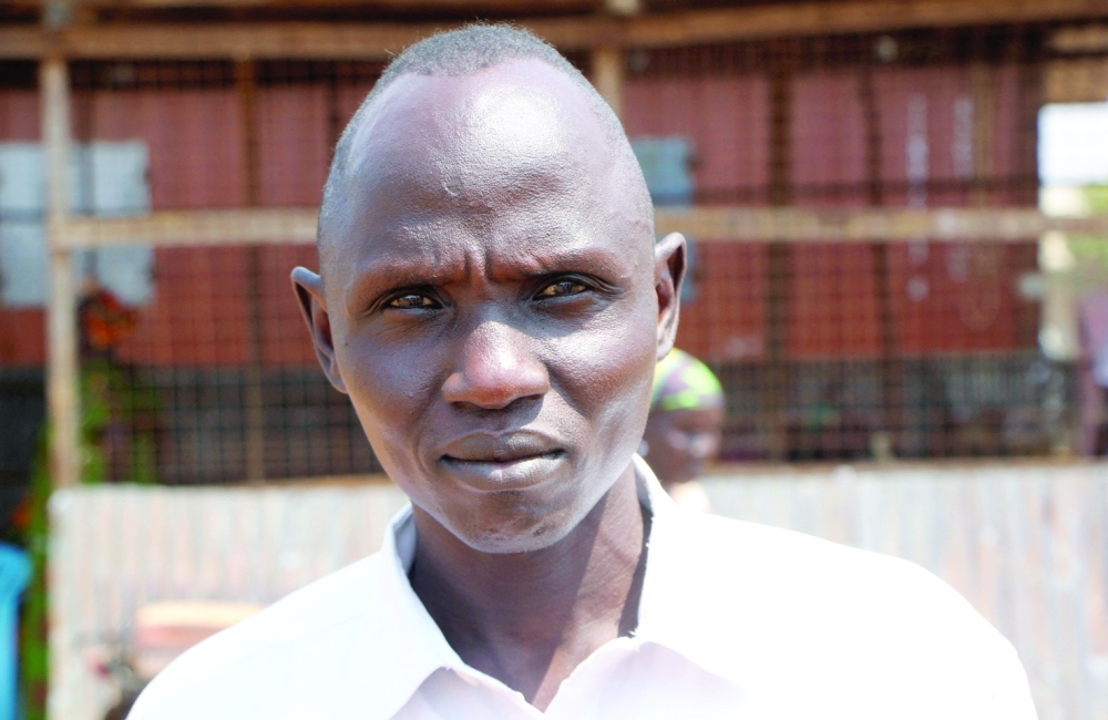 Lam Jock in South Sudan compound outside Juba, South Sudan. - Reuters
