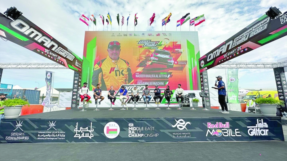 Oman Rally pre-event press conference