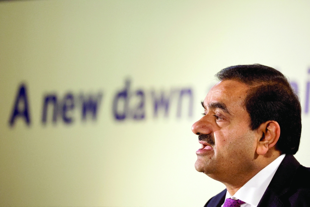 Indian billionaire Gautam Adani