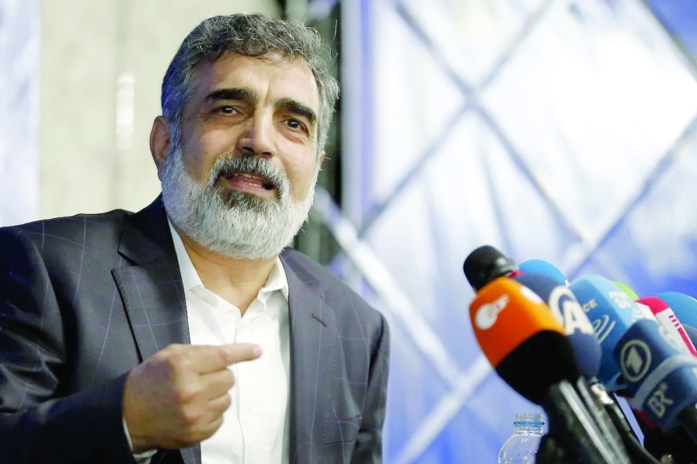 Behrouz Kamalvandi,Iran's Atomic Energy Organisation spokesman.
