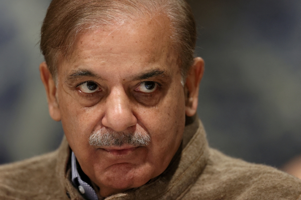 Pakistan's Prime Minister Shehbaz Sharif 