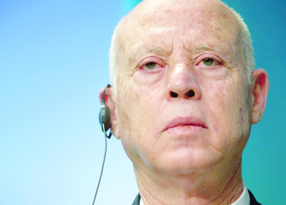 Tunisia's President Kais Saied