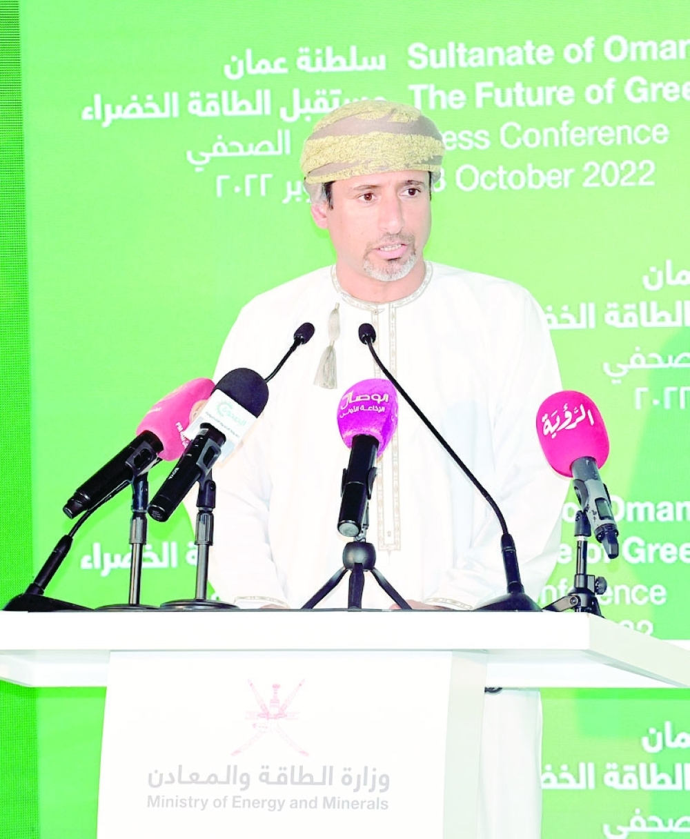 Eng Salim bin Nasser al Aufi, Minister of Energy and Minerals