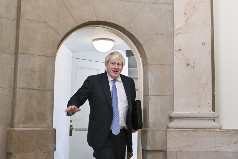 Former United Kingdom Prime Minister Boris Johnson 