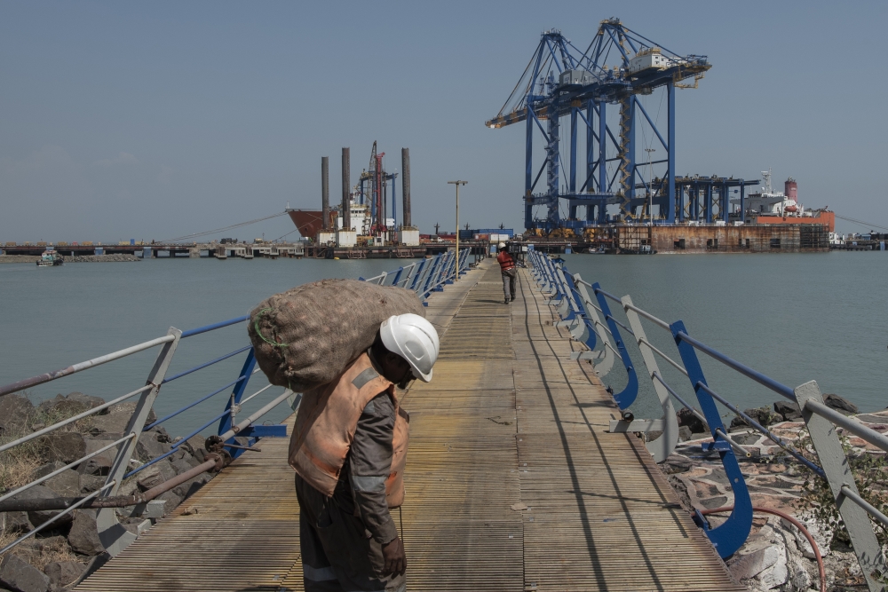 The port owned by the Adani Group, until recently Indias largest conglomerate, which shed more than $100 billion in days in January, in Mundra, India, Oct. 28, 2022. (Saumya Khandelwal/The New York Times)