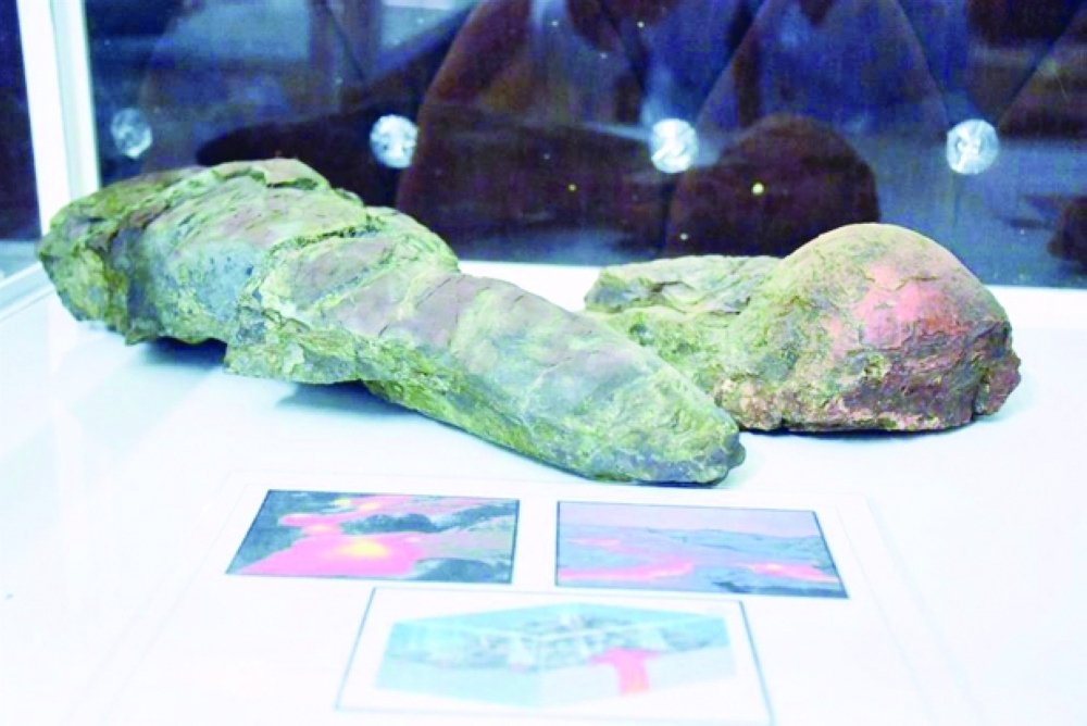 Magma remnants from northern Oman