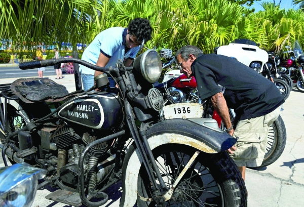 Cuba's Harley-Davidsons a labor of love for island's super-fans - Vimarsana News