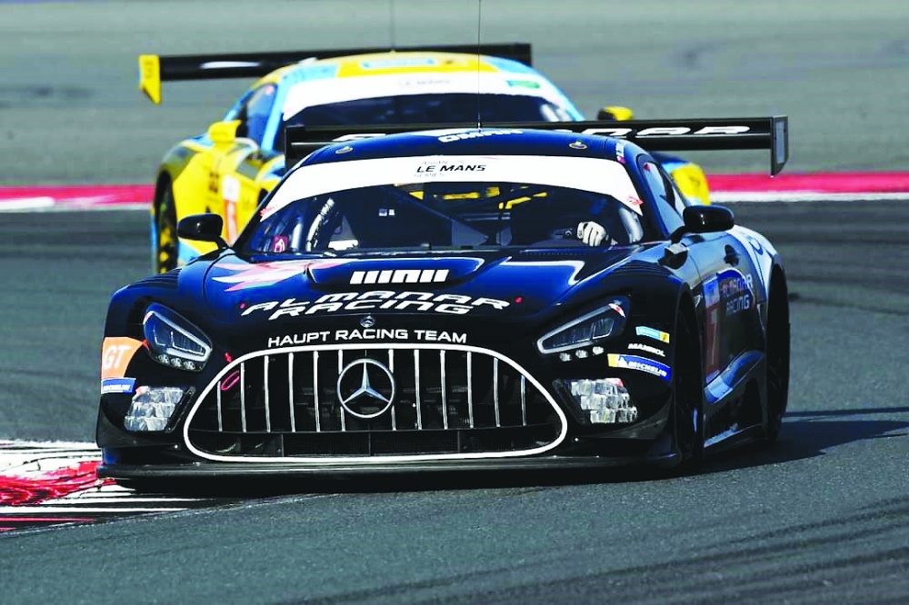 The HPT team in action in Dubai last weekend.