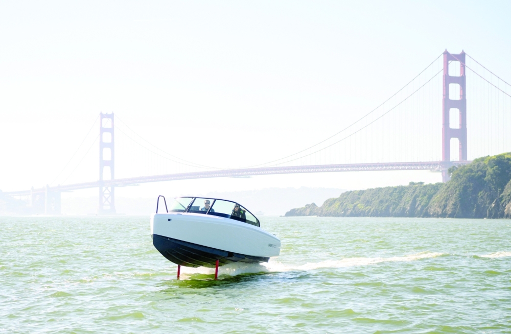 Electric boat goes airborne for cleaner ocean voyage Oman Observer