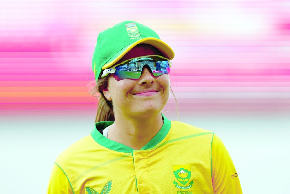 FILE PHOTO: Cricket - Women's Twenty20 International Series - England v South Africa - New Road, Worcester, Britain - July 23, 2022 South Africa's Sune Luus Action Images via Reuters/Andrew Boyers/File Photo
