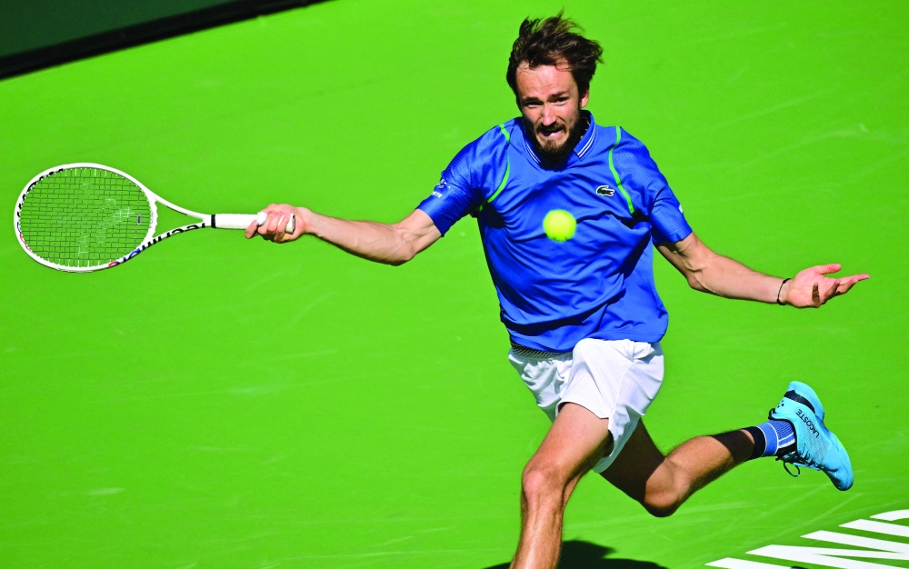 Russia's Daniil Medvedev