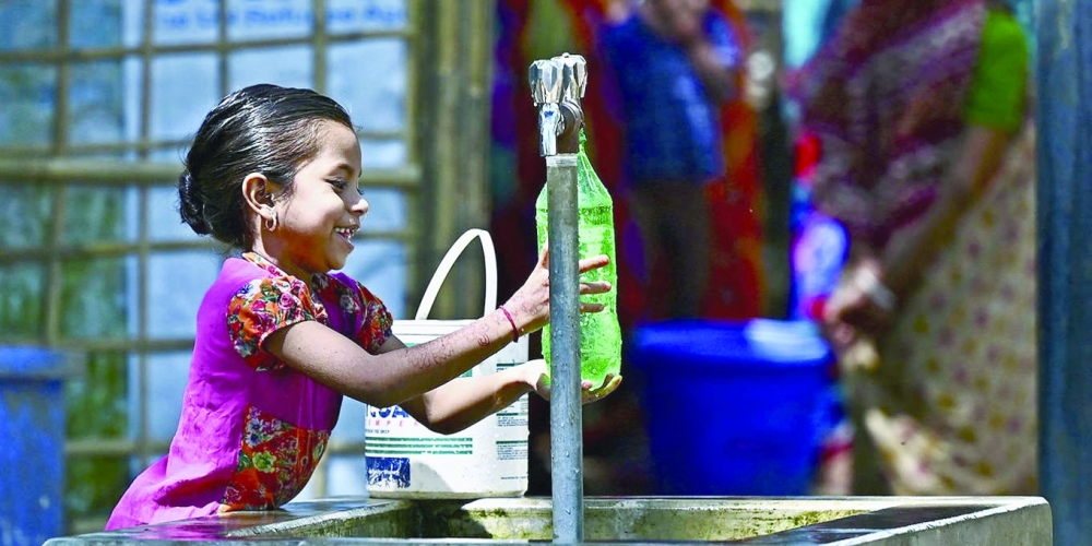By 2030, global water demand will have exceeded the sustainable supply by 40 per cent.