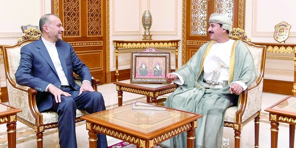 Royal Office Minister Receives Iran’s Foreign Minister