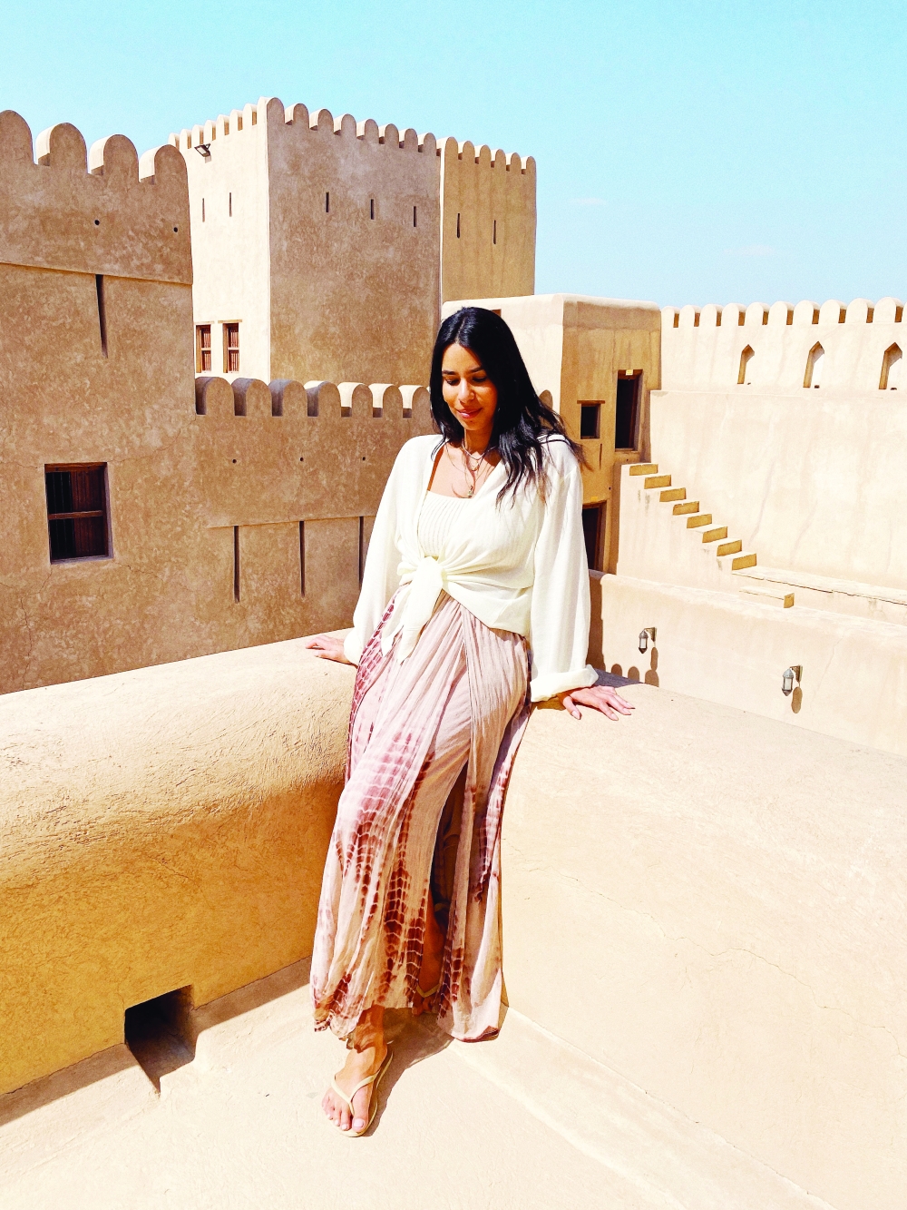 Malini Angelica at Nizwa Fort