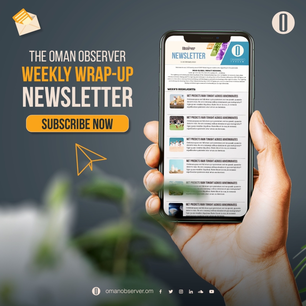 Oman Observer launches new weekly digital newsletter