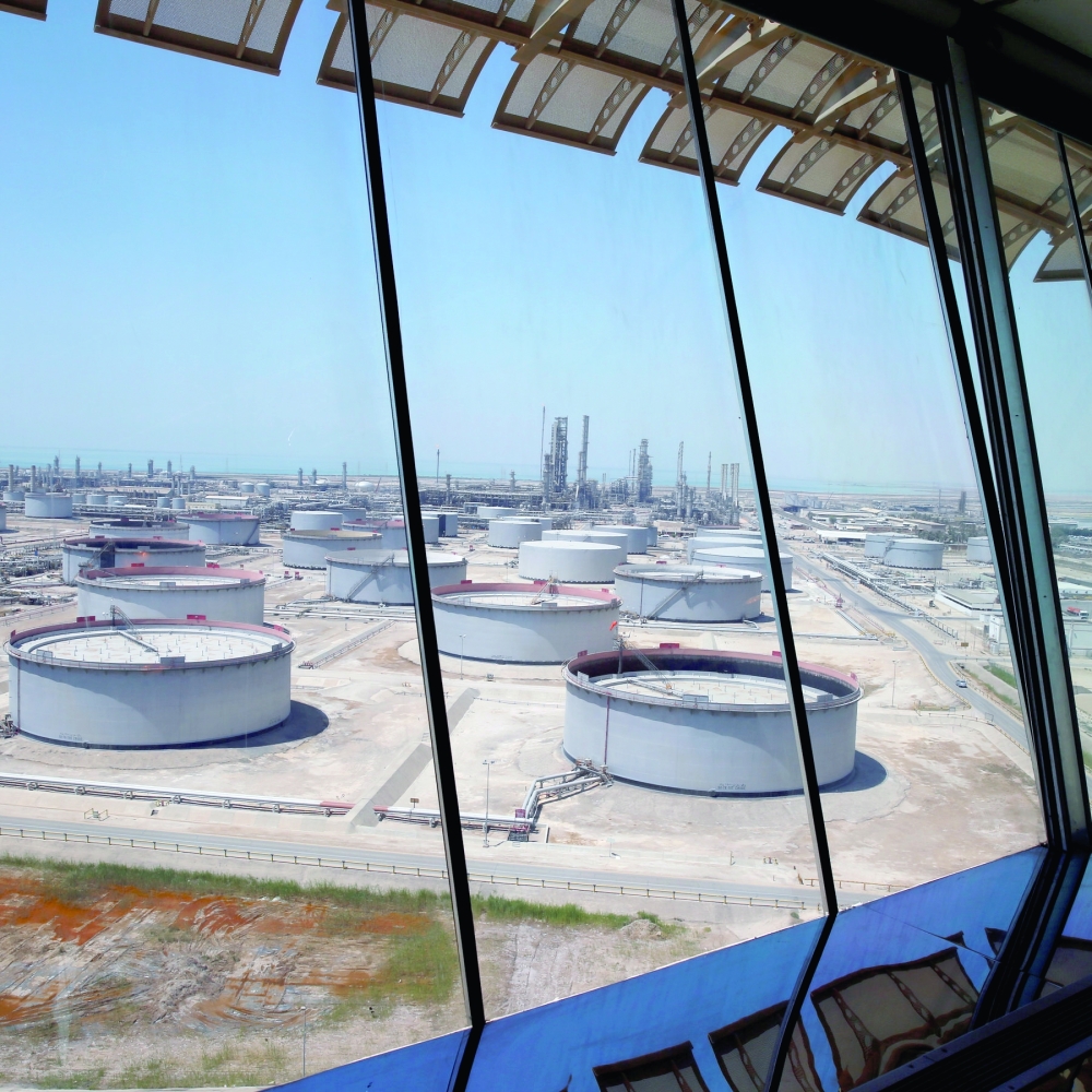 Saudi Aramco’s Ras Tanura oil refinery and oil terminal is pictured in this image. — Reuters